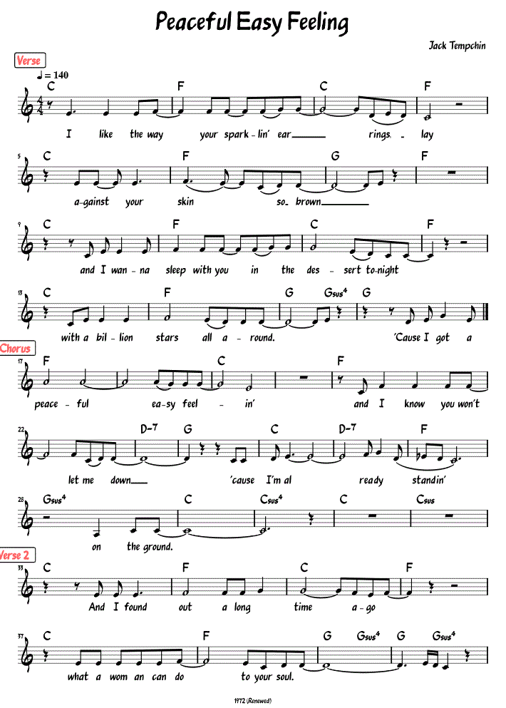 Sheet Music